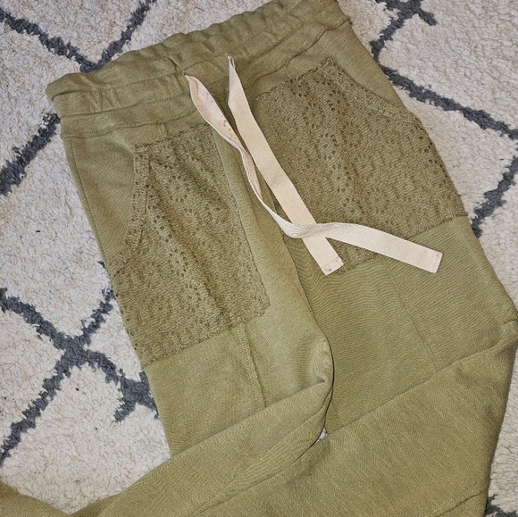 Anthropologie Daily Practice Robyn crochet lounge pant xs - Picture 4 of 7
